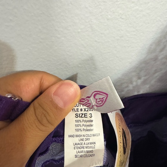 Torrid Purple Lace Trim Nightgown - Picture 7 of 7